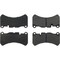 Centric Parts Premium Metallic Brake Pad W/Shims, 300.11161 300.11161 - alternate 1